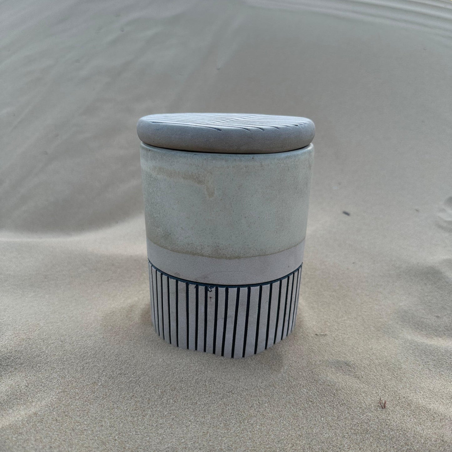 Desert Clay Matte Artisan Jar – 16 cm