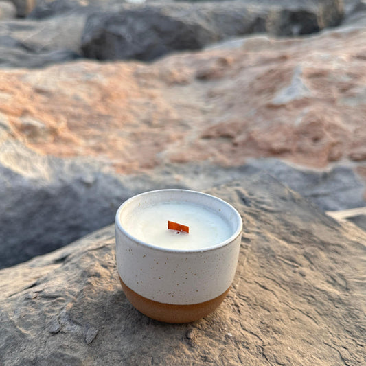 Madina Ceramic Candle Cup - Single