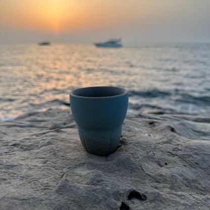 Gradir Blue Ceramic Cup - Single