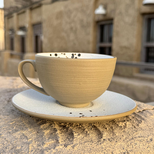 Dune Cup and Saucer Set