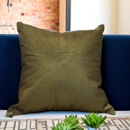 Zari Illusion Hand-Embroidered Cushion | 45 x 45 cm