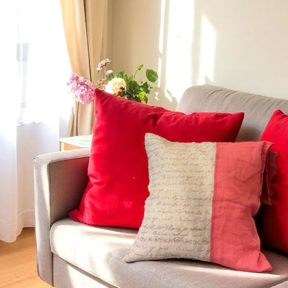 Natural Linen Jute Cushion Cover – 50 x 50 cm