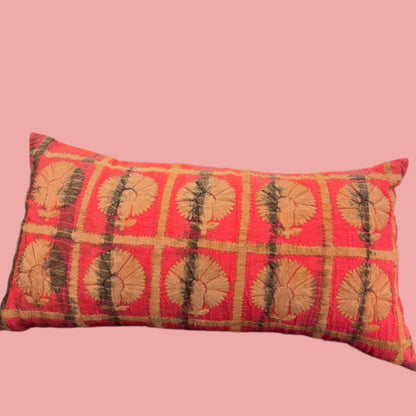 Zohra Red long Decorative Cushion