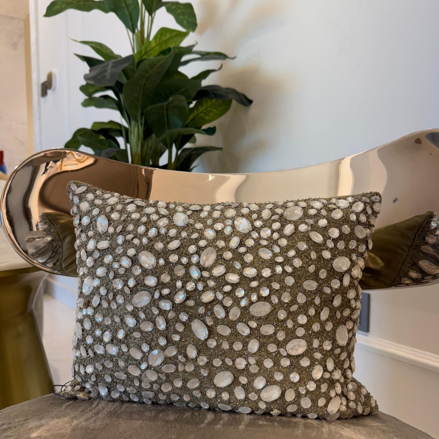 Jewelstone  Decorative Cushion Cover