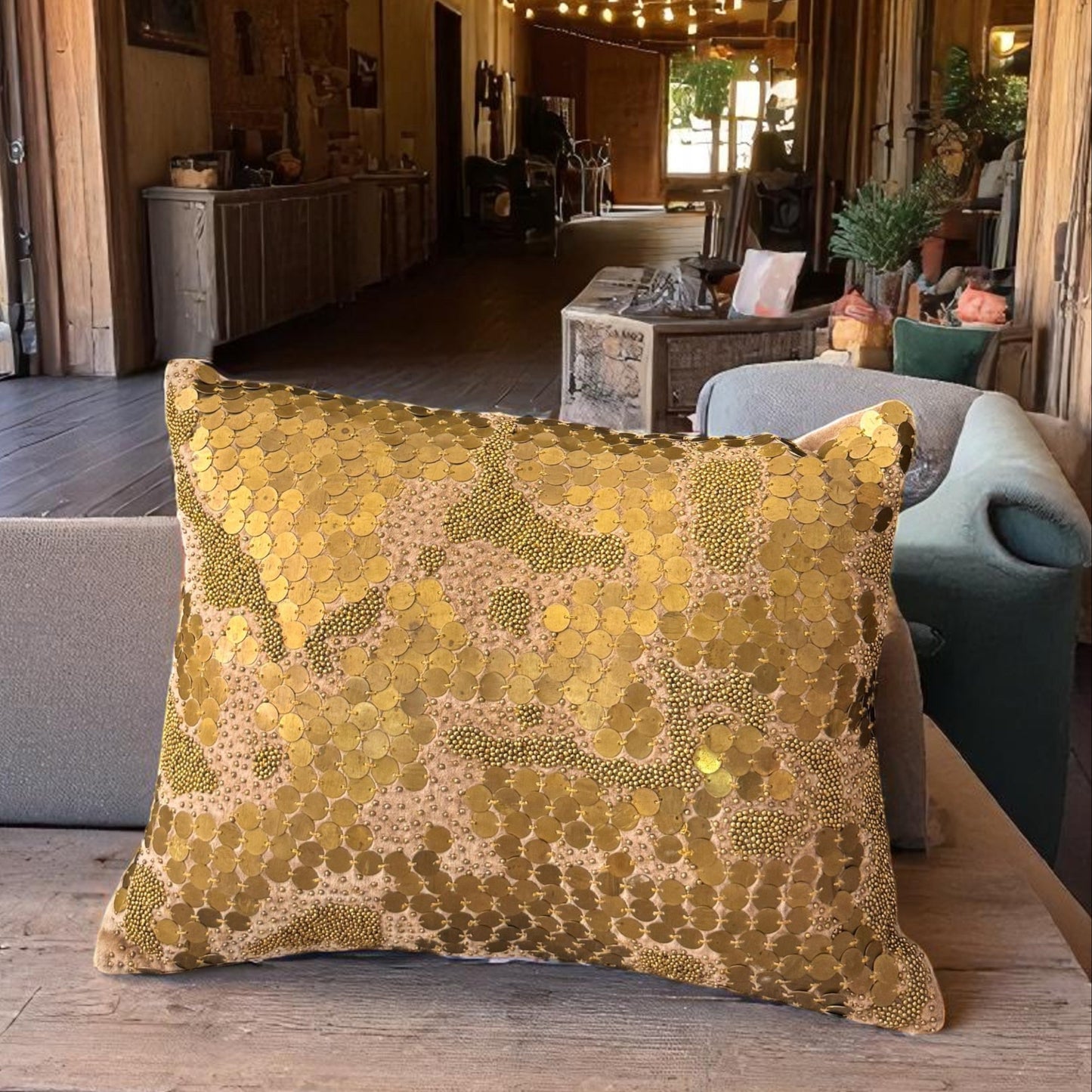 Golden Dusk Cushion 30x40 cm