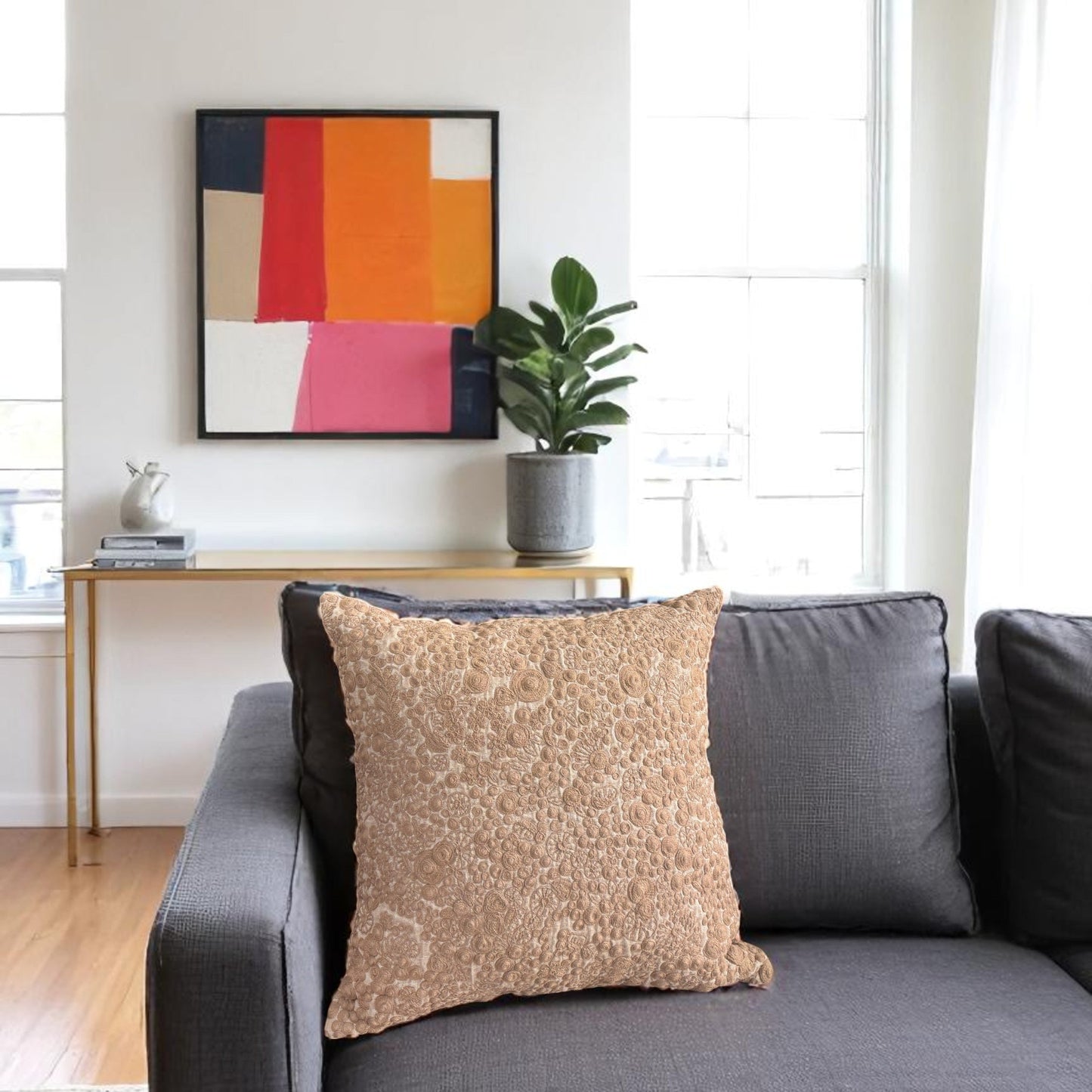 Zayra Thread Cushion with Filler