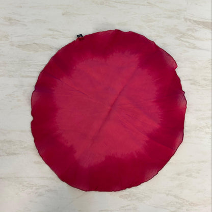 Pink Ombre Embroidered Round Napkin Set – Set of 4 (50 cm Diameter)