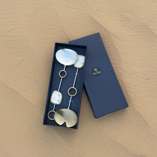 Celeste Salad Server - Set of 2