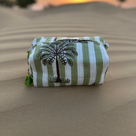Basta Handmade Block Printed Pouch - Large