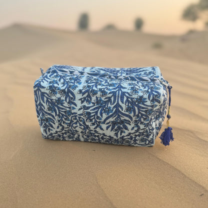 Saj Handmade Block Printed Pouch - Large