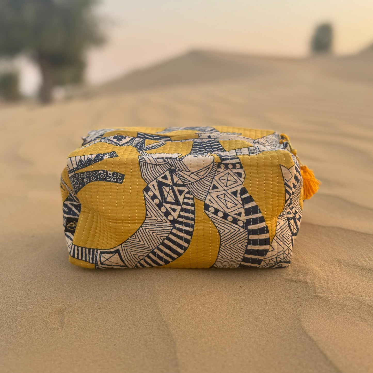 Zarfa Handmade Block Printed Pouch - Large