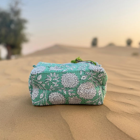 Zarf Handmade Block Printed Pouch - Large