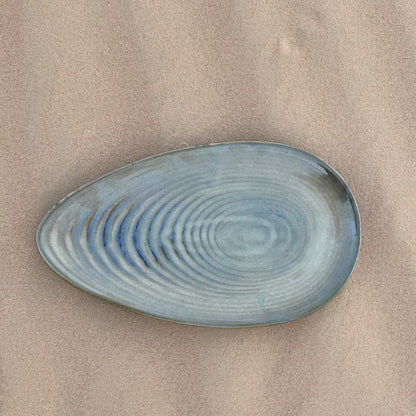 Olive Halo – Handcrafted Ceramic Oval Platter