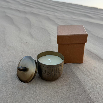 Zariya Brass Oud Candle