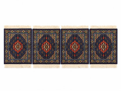 Grand Heritage Carpet Coaster Set of 4