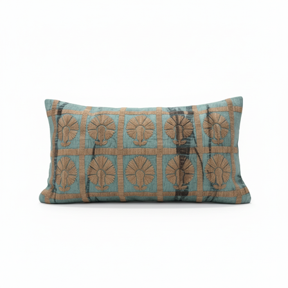 Zohra Blue long Decorative Cushion with filler