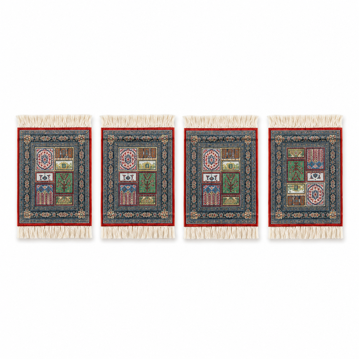 Sajjadah Carpet Coaster Set of 4