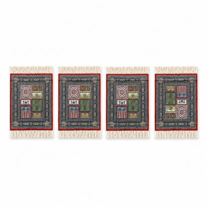 Sajjadah Carpet Coaster Set of 4