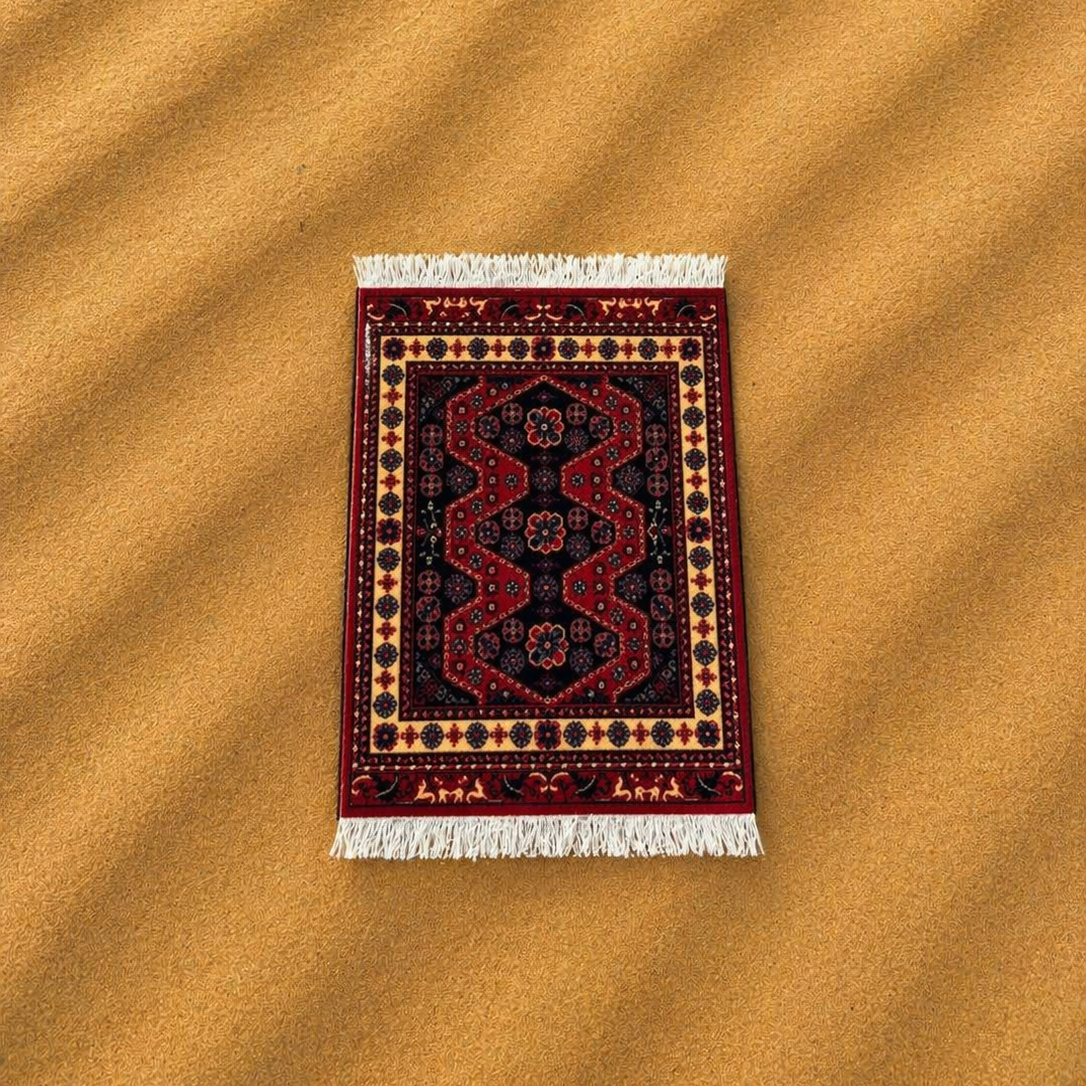 Tohfa Luxe Noor Mosaic Classic Coaster Rug Big - 23x18 cm