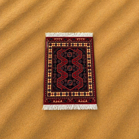 Tohfa Luxe Noor Mosaic Classic Coaster Rug Big - 23x18 cm