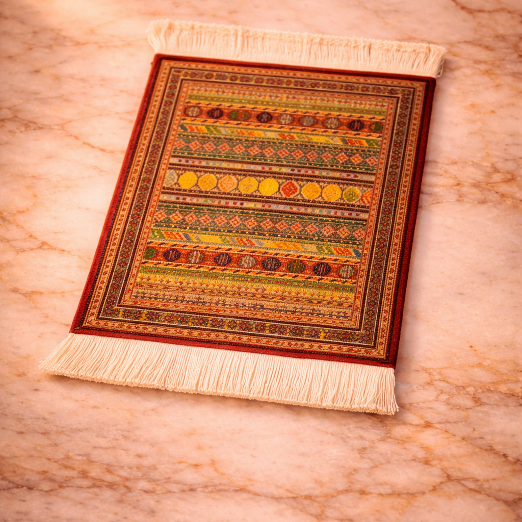 Tohfa Luxe Qamar Al Sultan Luxury Coaster Rug