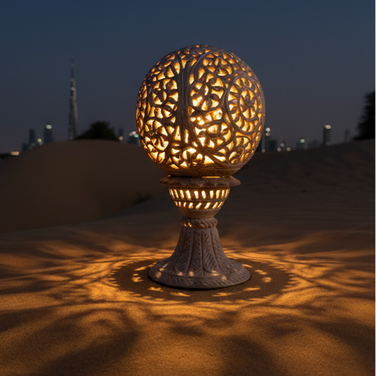 Abeer Marble Bukhoor & Candle Holder