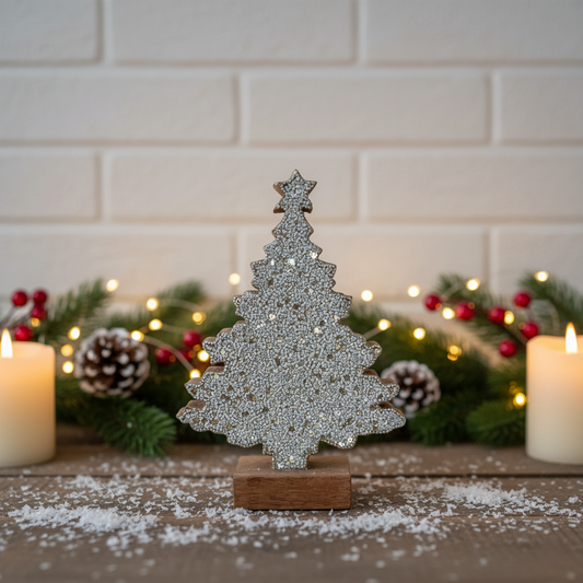 Crystal Spark Tree Christmas Decoration