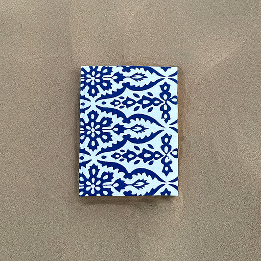 Luna Handmade Block Printed Diary