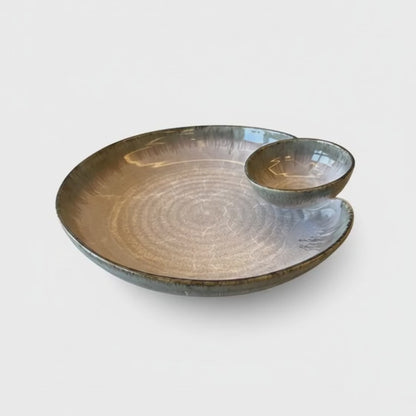 Rimal Handmade Chip & Dip Platter Big