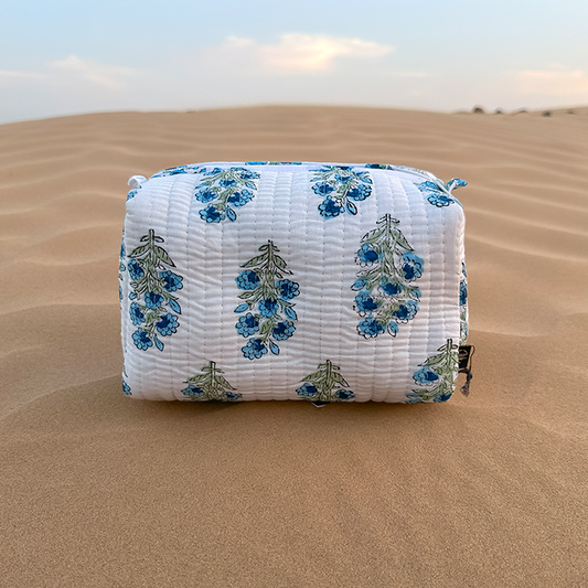 Mora Handmade Block Printed Pouch
